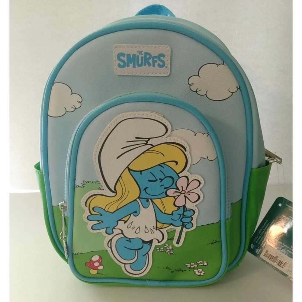 Smurfs Spring Is In The Air Smurfette Child Women's Mini Backpack 11
